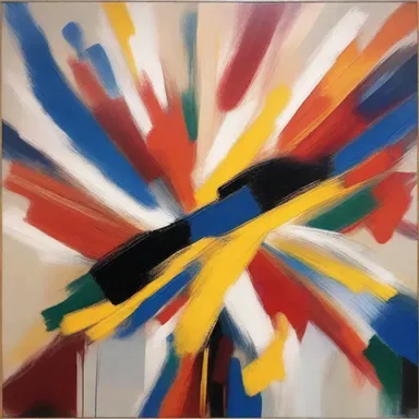 Abstract painters often purposefully overshoot when attempting to convey their emotions through their artwork.