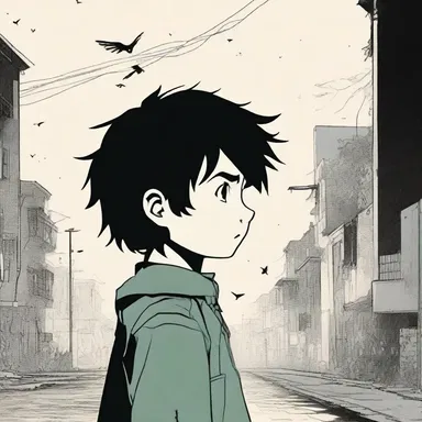 In the intense flashback, the protagonist dredges up a traumatic childhood memory, revealing his hidden powers.