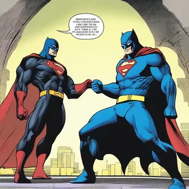 As the superhero confronts his arch-nemesis, he dredges up the villain's dark past, exposing his true intentions.