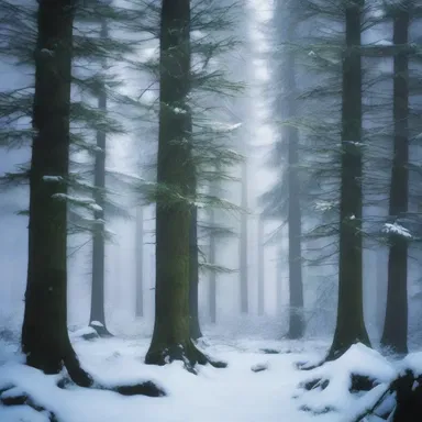 The enchanted forest in the fantasy novel was filled with balsam fir trees that whispered secrets to anyone who entered.