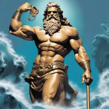 In Greek mythology, Poseidon was known for his steadiness and unwavering control over the seas.