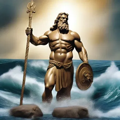 In Greek mythology, Poseidon was known for his steadiness and unwavering control over the seas.
