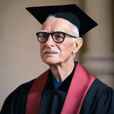The renowned painter was granted an honorary degree, honoris causa, for his profound impact on the world of art and his contribution to the art community.