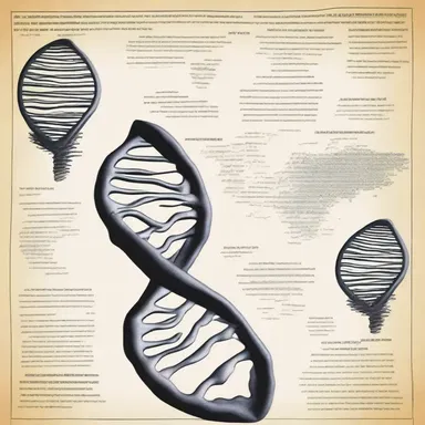 The novel explores the consequences of a translocation event that leads to a genetic mutation.