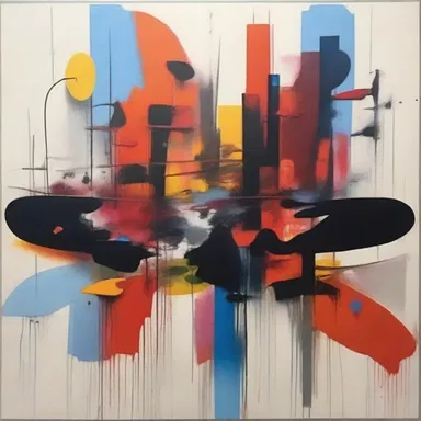 The artist created a captivating painting inspired by the concept of translocation.
