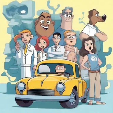 In the animated series, the characters embark on a thrilling adventure related to translocation of chromosome parts.