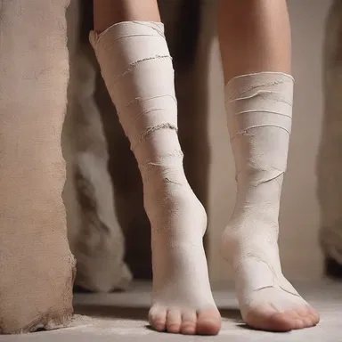 During ancient times, plaster was often used to dress wounds and aid in the healing process.