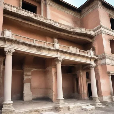 In ancient Rome, plaster was used extensively in the construction of buildings.