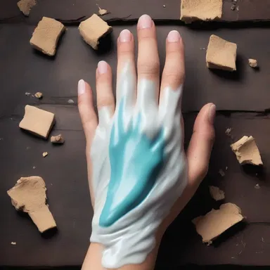In the fantasy book series, the protagonist discovers a magical plaster that can instantly heal any injury when applied.