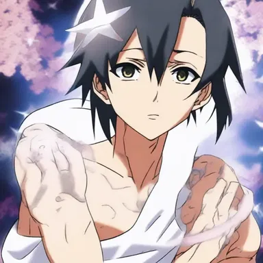 In the anime series, the protagonists use magical plaster to heal their wounds and restore their energy.