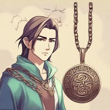 In the fantasy novel, the protagonist possesses a powerful amulet that grants him luckiness, helping him overcome various challenges.