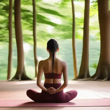 During meditation, practitioners aim to achieve a state of eupnoea to connect with their spiritual selves.