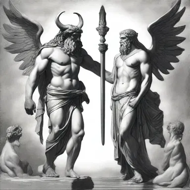 In ancient mythology, gods and mortals often existed in an incommensurable relationship due to their differing natures and powers.
