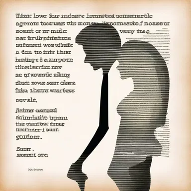 Their love was incommensurable, impossible to measure or compare with any other.