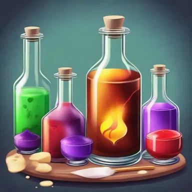 In the magical world, potions often require rare ingredients that can coagulate into a powerful elixir.
