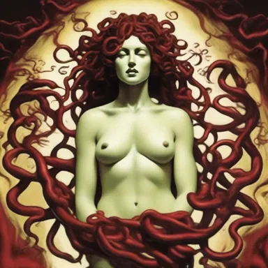 According to Greek mythology, the blood of Medusa was said to possess the power to coagulate upon contact with air.