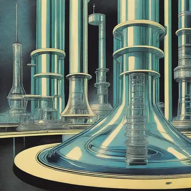 The futuristic technology in the science fiction novel allowed humans to coagulate liquids instantly for various purposes.
