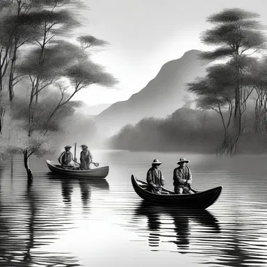 During the exploration era, explorers would often meander along rivers in search of new trading routes.