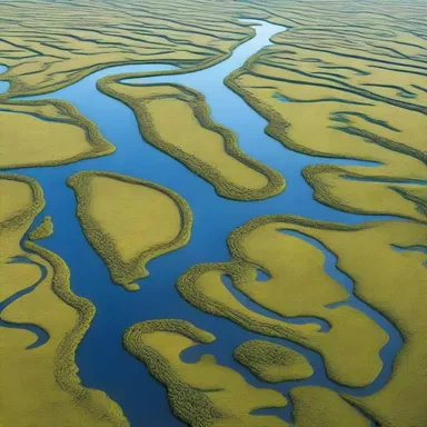 Why did the river meander? Because it couldn't find its way straight!