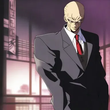 The main villain in the anime series behaved repulsively, committing heinous crimes without remorse.
