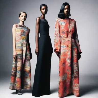The nonpartisan fashion magazine featured a diverse range of designers and styles, emphasizing the importance of artistic expression rather than personal preferences or affiliations.