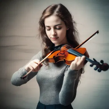 In the novel, the protagonist found solace in playing the violin, using it as a medium to express his deepest emotions.