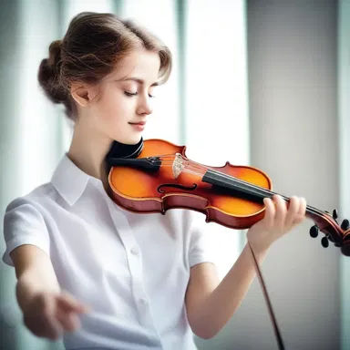 In the novel, the protagonist found solace in playing the violin, using it as a medium to express his deepest emotions.