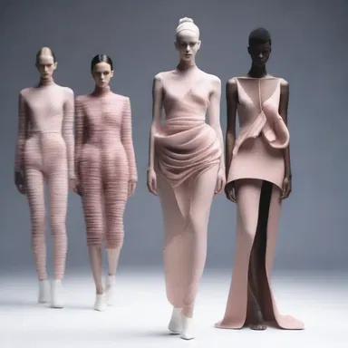 The avant-garde designer introduced a groundbreaking collection featuring garments inspired by the concept of septectomy.