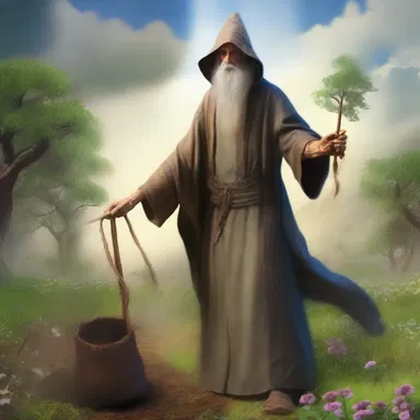 In the magical realm of Zephyria, the sorcerer cultivated the tilth with enchanted plows to grow mystical plants.