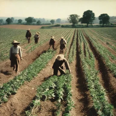 During the agricultural revolution in the 18th century, the improvement of tilth dramatically increased crop yields and revolutionized farming.