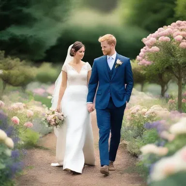 The couple strolled hand in hand through the beautiful garden, admiring the delicate tilth that made the flowers flourish.