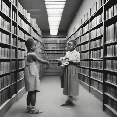 Although there were no official rules, de facto segregation occurred in the library, with readers instinctively separating fantasy books from other genres.