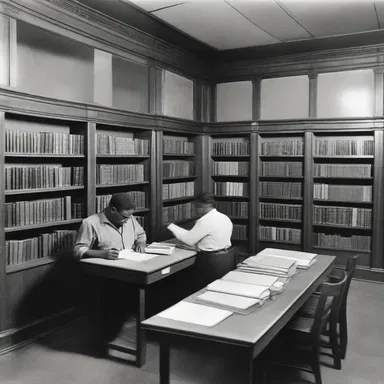 Although there were no official rules, de facto segregation occurred in the library, with readers instinctively separating fantasy books from other genres.