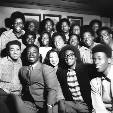 At the comedy club, there was a de facto segregation of comedians based on their preferred types of jokes, with pun enthusiasts naturally congregating together.