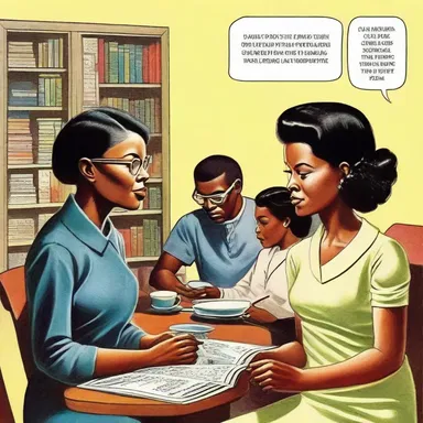In the book club, de facto segregation emerged as members of the club unofficially divided themselves into separate groups based on their favorite types of science fiction novels.
