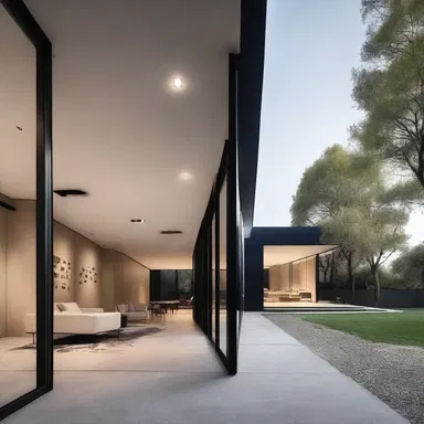 The modern building was designed with sleek lines and minimalist interiors that seemed to gnash against the traditional surroundings.