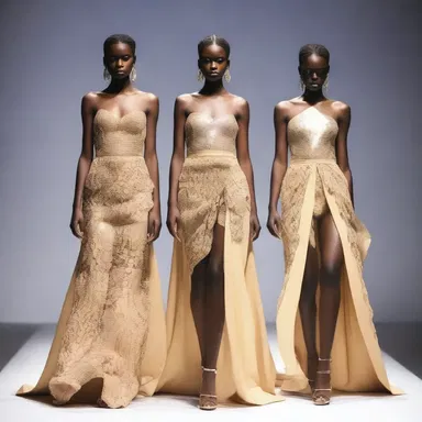 The fashion designer incorporated sarcenet linings in their latest collection to add a luxurious touch to the garments.