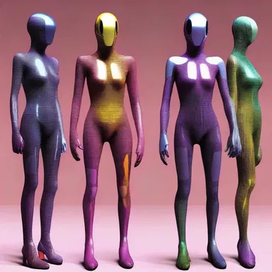 In the futuristic world of the science fiction novel, people wore clothes made of a high-tech version of sarcenet that could change colors and patterns.