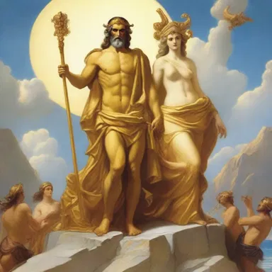 In Greek mythology, the gods and goddesses of Mount Olympus were always spruced up in divine attire.