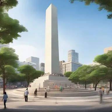The construction of our city's iconic monument is a testament to the civic pride of its residents.