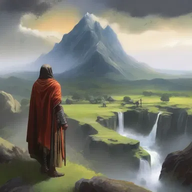 In the fantasy realm, the motherland represents a mythical land of power and wisdom, sought after by the protagonist.