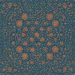 Pattern design inspired by traditional Kashan art