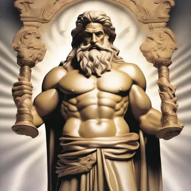 In Greek mythology, Zeus is often depicted as the bestower of gifts and blessings upon mortals.