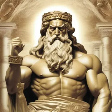 In Greek mythology, Zeus is often depicted as the bestower of gifts and blessings upon mortals.