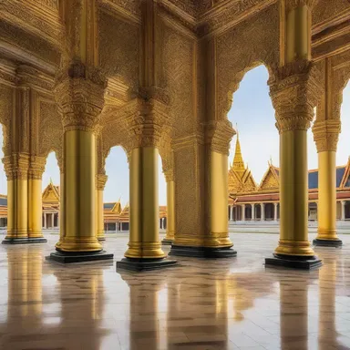 The grand palace was magnificently built during the Renaissance period.