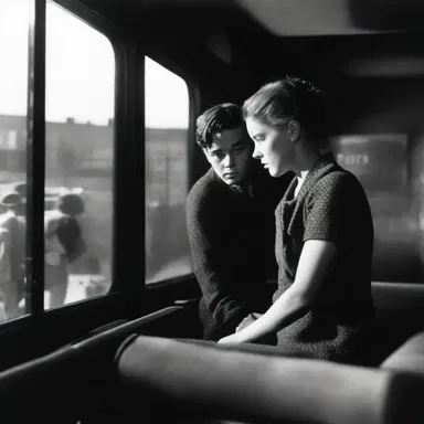 In the cinema scene, the interposition of a flashback between two present-day scenes added depth to the story.