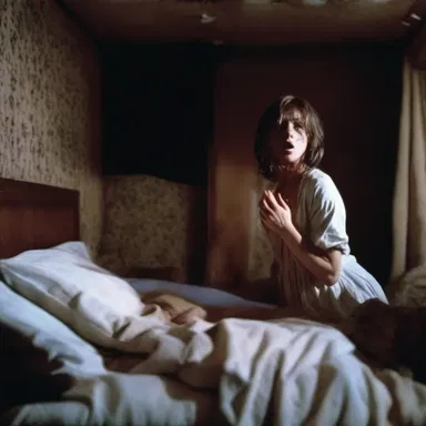 The horror movie used the interposition of quick, unexpected scenes to intensify the scare factor and keep the audience on edge.