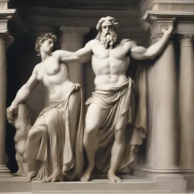 In Greek mythology, Zeus often used interposition to intervene in mortal affairs and shape the outcome of events.