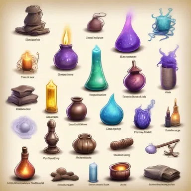 In my fantasy role-playing game, I need to sort out the different types of magical spells for my character.