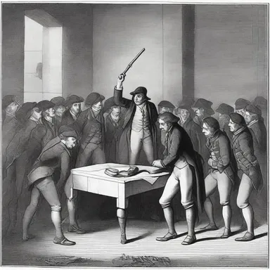 During the French Revolution, the Committee of Public Safety sort out counter-revolutionaries by guillotining them.